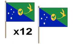 Christmas Island Hand Flags